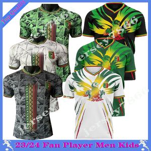 23 24 Mali Player Fan Soccer Jerseys Équipe nationale Bissouma Fofana El Bilal Camara Haidara Hamary.T Accueil Jaune Blanc Blanc 2023 2024 Coupe d'Afrique Maillot de football