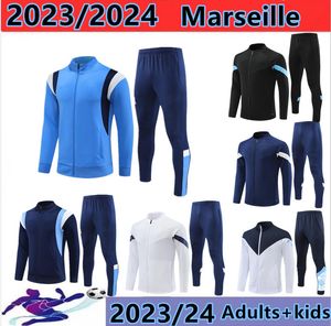 Survetement 2023/2024 OM homme maillot foot MILIK PAYET vestes de foot survetement adulte jogging survetement 23/24 marseilles