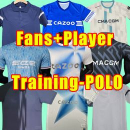 23 24 Marsella Jerseys de fútbol Gerson bajo Bakambu Milik Maillot de Foot 2023 2024 Camiseta Payet Guendouzi Kamara Man Camisa de fútbol Fanking Jugador de entrenamiento Polo