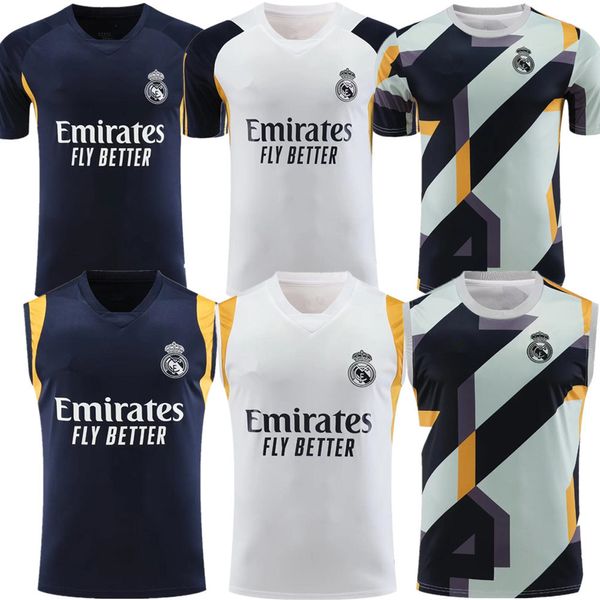 23 24 hommes Real Madrids Tracksuit Football Jersey Polo Set Training Training Training Soccer Jerseys 2023 2024 MENS TANT CARQUE COUPE 888