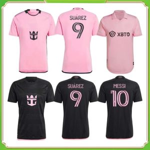 23/24 Messi Miami SUAREZ voetbalshirts InterS Kids Kit 2023 2024 Derde thuis uit voetbalshirt Dames Speciale spelerversie MARTINEZ BECKHAM SERGIO TAYLOR