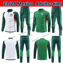 23 24 Mexican Club USA Sportswear Training Jersey 2023 2024 CIOVANY G Dos Santos R SAMBUEZA P AGUILAR Voetbal Heren Kinder Sweatwear Set _Voetbalsets Jas