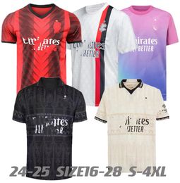 23 24 MILANS IBRAHIMOVIC GIROUD Jerseys de fútbol 2024 PULISIC THEO TONALI REIJNDERS Camisa ROMAGNOLI RAFA LEAO S.CASTILLEJO REIJNDERS LOFTUS-CHEEK Uniforme de fútbol 4X