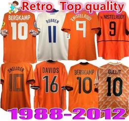 88 Nederland Retro voetbaltruien van Basten Sneijder 1974 1984 1997 1998 1998 1994 2002 Bergkamp 96 97 98 02 Gullit Rijkaard Davids voetbalshirt Kids Kit Seedorf