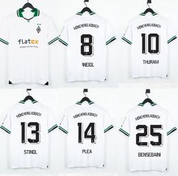 23 24 Maillots de football Mönchengladbach 2023 2024 Gladbach THURAM PLAIDOYER STINDL Bensebaini NEUHAUS GINTER HOFMANN EMBOLO Maillots de football THAÏLANDE