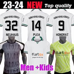 23 24 Monchengladbach voetbalshirts 2023 2024 Gladbach STINDL HONORAT HACK RANOS ELVEDI PLEA ZAKARIA NEUHAUS GINTER THURAM EMBOLO heren kindertenue voetbalshirt