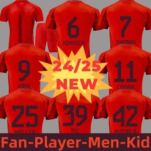 24/25 Kane Fans Player Version Mens Kids Football Kits sets Muller Home Away 3rd Oktoberfest Gnabry Football Shirts Kimmich Davies Coman Musiala Soccer Jerseys