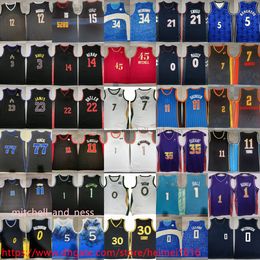23-24 New City Luka Basketball 77 Doncic Jersey 11 Kyrie Donovan Irving Mitchell Darius Garland Jimmy Trae Butler Young Ja Morant Jamal Murray Anthony Edwards Maillots
