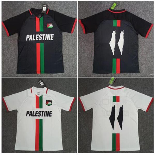 23 24 Nouveau maillot de football Palestine 2023 2024 Survetement de qualité thaïlandaise Palestine Palestino ROSENDE Maillot de football