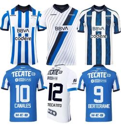 23 24 Nouveau style Rayados Soccer Jersey Kit Canales R.Funes Home Away Edition LIGA MX Mori Aguirre 2023 2024 TECATITO MONTERREY Ligue BERTERAME enfants