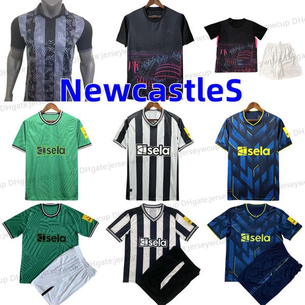 23 24 Newcas Tonali Soccer Jerseys Kits Kit Bruno G. Wilson Saint Maximin Camisa de fútbol de Isak Uniteds 130th Home Away Third Fans Maillot de Foot Kits