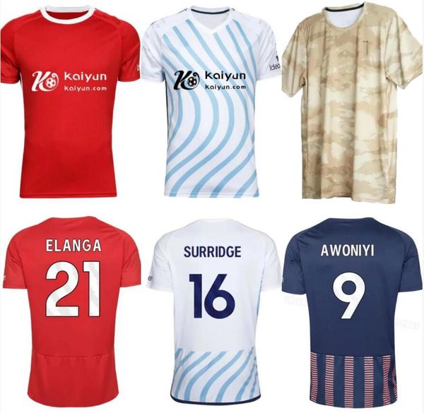 23 24 Nottingham Soccer Jersey Lingard Camiseta de fútbol Grabban Johnson Surridge 2023 2024 Forest Awoniyi AMEOBI MIGHTEN KROVINOVIC Zinckernagel S-2XL