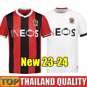 23 24 maillots de football OGC Nice FC PEPE LABORDE BRAHIMI S. DIOP 2023 2024 OGCNice T. MOFFI DANTE KAMARA ATAL BARKLEY Kluivert Stengs VITI maillot de foot maillot de foot