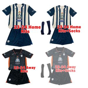 23 24 PACHUCA E.SANCHEZ Maillots de football pour hommes et enfants MX CF Pachuca A.HURTADO E.LOPEZ M.HINESTROZA Home Away 3ème maillot de football à manches courtes Uniformes