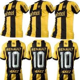 23 24 Penarol F. Torres Mens voetbaltruien 2023 131ste verjaardag Penarol Rodriguez 2024 Voetbalshirt Korte mouw uniformen