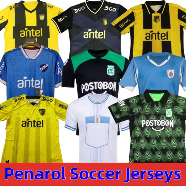 23 24 Penarol Soccer Jerseys Uruguay Atletico Nacional SUAREZ E.CAVANI F.VALVERDE 2023 2024 Maillot de football Club 2010 rétro R.ARAUJO ARRASCAETA F.TORRES uniforme