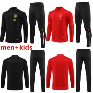 23/24 PEPE SAKA Veste Arsen rose Maillots de football 2023/2024 Combinaison d'entraînement Gunners ODEGAARD THOMAS TIERNEY SMITH ROWE Transport Hommes Kit de sport pour enfants