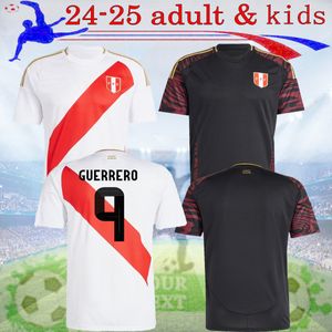 24 25 Perú camisetas de fútbol 2024 LAPADULA LUIS LBERICO PINEAU CUEVAS CARTAGENA TAPIA VALERA AQUINO camiseta de fútbol del equipo nacional S-XXL