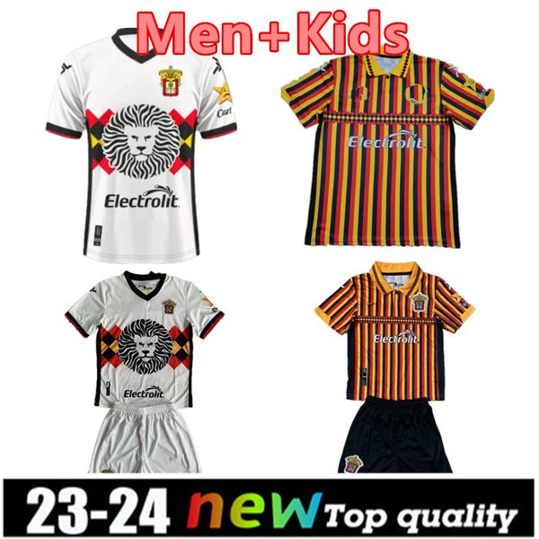 XXXL XXXXL 23 24 Maillots de football UNIVERSIDAD DE GUADALAJARA Leones Negros Ensembles pour hommes Kit pour enfants Chemises de football 2023 2024 Kit pour enfants à domicile Uniformes Mexicain Liga MX Lion