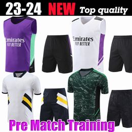 23 24 Pre Match Training Finale voetbalshirts spelersversie VINI JR REAL MaDriDS CAMAVINGA TCHOUAMENI VALVERDE ASENSIO MODRIC voetbalshirt heren 2023 2024