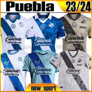 23 24 Puebla Altidore Soccer Jerseys FERNANDEZ ARISTEGUIETA REYES FERRAREIS CORRAL DE BUEN MANCUELLO PARRA 2023 2024 Accueil Troisième nouveau sport Maillot de football Hommes S-XXL Top