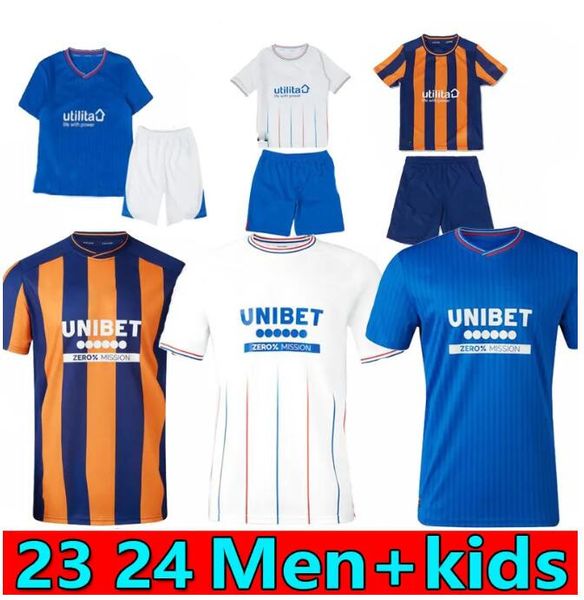 23/24 RanGErs DAVIS MORELOS HAGI Soccer Jerseys Kit para niños 2023 2024 Camiseta de fútbol Local Visitante Tercero Tercer Cuarto Conjunto COLAK LAWRENCE KENT R.MATONDO