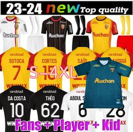 23 24 RC Lens hogar lejos tercer maillot camisetas de fútbol 2023 DA COSTA KAKUTA OPENDA 11 GANAGO SOTOCA FOFANA FORTES Camisetas de fútbol 2024 niños BUKSA CABOT66