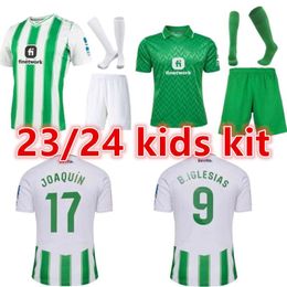 23 24 Real Betis vierde voetbaltruien Fekir Copa del Rey Finale weg Joaquin B Iglesias Camiseta de futbol Juanmi Estadio La Cartu329P