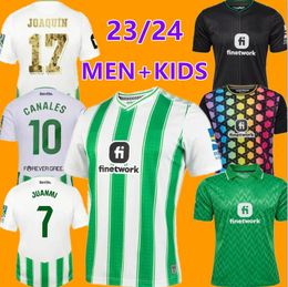 23/24 Real Betis Isco Soccer Jerseys 2023 Joaquin Fekir B.iglesias Canales Willian J Shirt William Camarasa Juanmi Victor Ruiz Paul Football Uniform 999