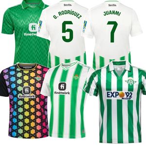 23/24 Real Betis Isco Soccer Jerseys 2023 Joaquin Fekir B.iglesias Canales Willian J Shirt William Camarasa Juanmi Victor Ruiz Football Uniforme