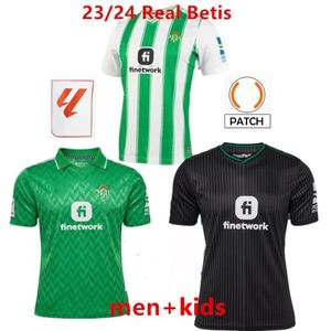 23/24 real Betis soccer Jerseys copa DEL rey FINAL away JOAQUIN B.Iglesias camiseta de futbol Juanmi ESTADIO LA QUATRIÈME troisième 2023 2024 spécial 4TH enfants gardien