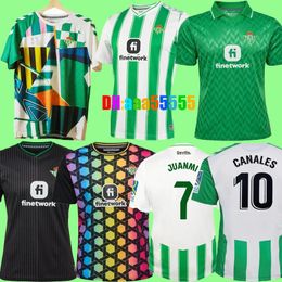 23/24 ECHTE BETIS SOCKER JERSEYS ISCO 2023 JOAQUIN WILLIAN J FEKIR B.iglesias Canales Shirt William Camarasa Juanmi Victor Ruiz voetbaljersey uniformen