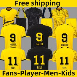 23/24 REUS Fans Player version hommes kits de football pour enfants Accueil 3ème maillots de football HALLER maillots de football MOUKOKO BRANDT HUMMELS REYNA Maillots de football