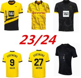 23/24 REUS REYNA SANCHO camisetas de fútbol 2023 Copa versión DORTMUND KAMARA HUMMELS ADEYEMI BRANDT camiseta HAZARD RYERSON BYNOE-GITTENS KIT PARA NIÑOS uniformes de fútbol 999