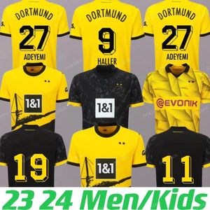 23/24 Reus Reyna Sancho Soccer Jerseys 2023 Cup Version DORTMUND KAMARA HUMMEL