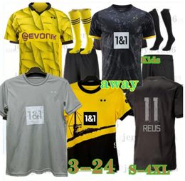 23 24 voetbalshirts Dortmunds Borussia F.Nmecha Kamara voetbalvoetbalshirt 110th Haller Reus Hummels Brandt Hazard Yeyna Bellingham Men Kids Kit Special 88