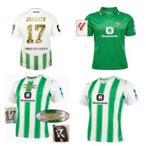 23 24 Jersey Real Betis Final Copa del Rey Premio Huajin B. Iglesias Camiseta Fútbol Estadio Juanmi