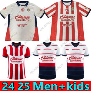 23/24 25 S-4XL Chivas de Guadalajara Jerseys de fútbol I. Brizuela 2023 2024 Liga MX A. Vega J. Sánchez S. Camisa de fútbol Flores T F. Beltran Gonzalez G. Orozco Men Kits Kits Kits