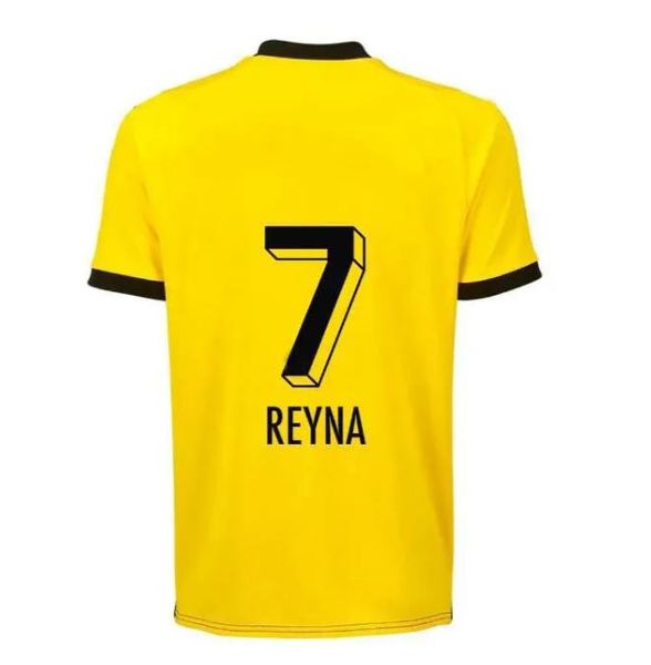 23 24 Sancho Dortmunds Jerseys de fútbol Reus Reyna Versión Haller Kamara Brandt Hummels Adeyemi Ryerson Bynoe-Gittens Kit Kit de fútbol Uniformes de camisa de fútbol Peligro.82