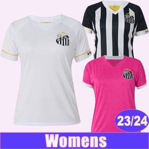 23 24 Santos FC Camisetas de fútbol para mujer F. JONATAN LEONARDO ANGELO SOTELDO FERNANDEZ E LEONARDO JOAQUIM Local Visitante Ediciones especiales Camisetas de fútbol
