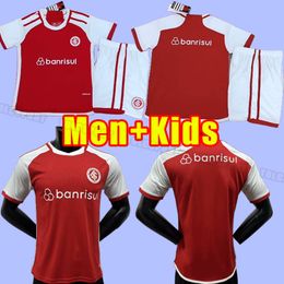 23 24 SC Internacional maillots de football do jogador 2023 2024 GUERRERO T.GALHARDO OUTUBRO ROSA masculino feminino infantil maillot de football Fans Joueur FEMMES hommes enfants