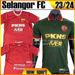 23 24 Selangor FC Soccer Jerseys Fans Versie Maleisië Super League Oliver Buff 2023 2024 Home Brendan Gan weg ifedayo Olusegun Brendan Gan Syahmi voetbalshirt