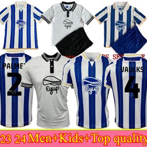 23 24 Sheffield Wednesday voetbalshirts 2024 heren kinderkit HENEGHZN ADENIRAN DELEBASHIRU FLINT Will Vaulks Callum Smith voetbalshirts