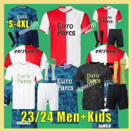 23 24 Jerseys de fútbol 2023 2024 FeyeNoords KOKCU Gimenez Danilo Hogar lejos Tercer jugador TRAUNER hombres niños camiseta de fútbol kit HARTMAN GIMENEZ PAIXAO TAABOUNI TIMBER HET