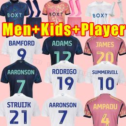 23 24 Soccer Jerseys 2023 2024 T Roberts Hernandez Harrison James Bamford Raphinha Phillips Rodrigo Football Shirt Fans Player Versie 3xl Men volwassen kinderen