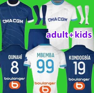 23 24 maillots de football 2023 VITINHA maillot pied CUISANCE ALEXIS PAYET CLAUSS OM chemises de football hommes enfants VERETOUT sous NUNO HARIT