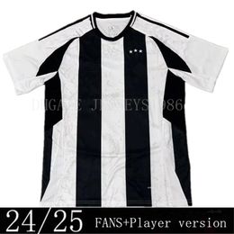 24 25 Juve voetbaltruien Cuadrado Chiesa Vlahovic 2024 2025 Bonucci Juventus voetbal shirts kit di maria voetbal uniform maglie da calcio mannen kinderen set 888
