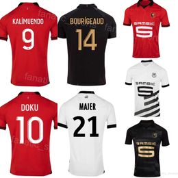 23 24 Fútbol Stade Rennais 34 Ibrahim Salah Jerseys Club 30 Steve Mandanda 28 Enzo Le Fee 10 Amine Gouiri 11 Ludovic Blas 14 Benjamin Bourigeaud Kits de camiseta de fútbol