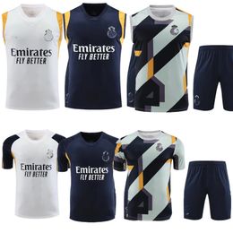 23/24 Voetbal Trainingspakken Sets Real madrids TRACKSUIT set 2023 BENZEMA heren voetbaltenue chandal futbol survetement madrides madrides TRAINING jersey