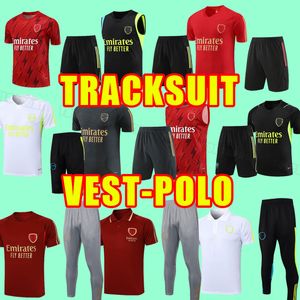 23 24 voetbal trainingspakken training polo vest shorts SMITH ROWE SAKA MARTINELLI TIERNEY 2023 2024 voetbalshirt Heren ODEGAARD GUNNER G.JESUS FABIO VIEIRA broek shorts